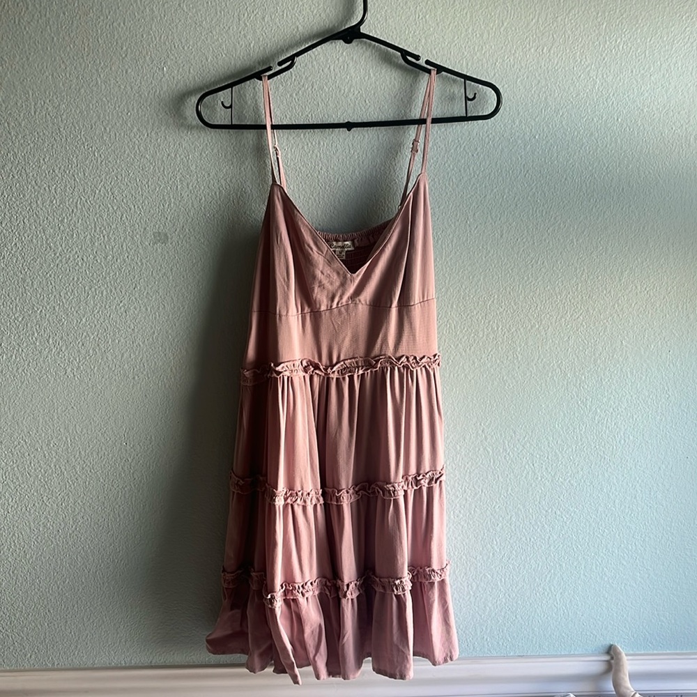 Purple almost pinkish mini dress